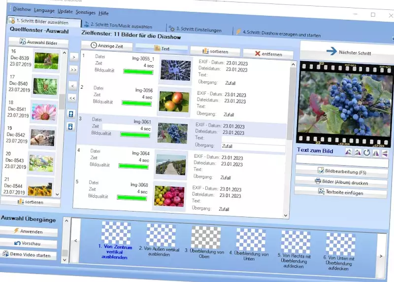 Diashow Programm Windows 11